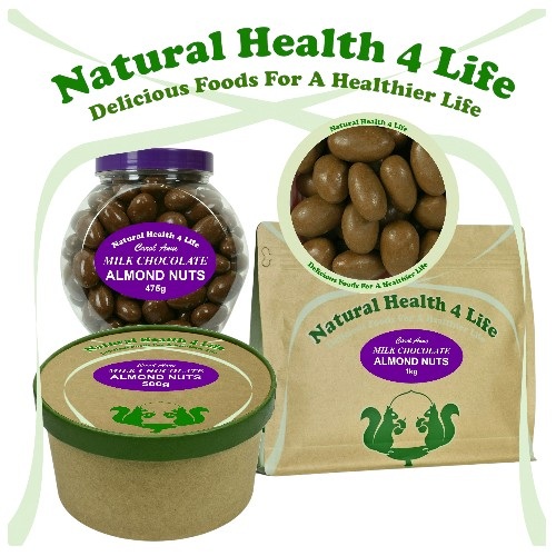 Carol Anne Milk Chocolate Covered Almonds 3 Milk chocolate almonds and packaging