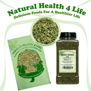 Dried Mixed Herbs in packaging