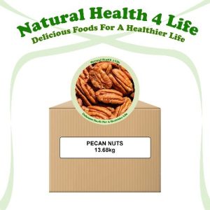 Pecan nuts in a box