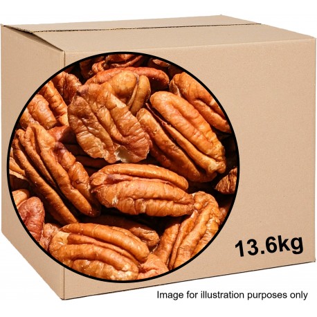 Raw Pecan Halves 13.6kg 2 Raw Pecan Halves