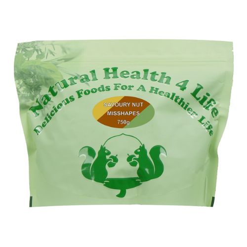 Savoury Nut Misshapes 750g 1 Savoury nut misshapes in pouch