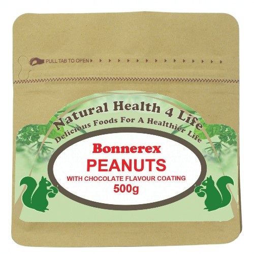 Bonnerex Peanuts With Chocolate Flavour Coating 500g 2 Bonnerex Peanuts With Chocolate Flavour Coating 500g - Image 2