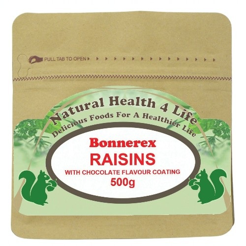 Bonnerex Chocolate Raisins With Chocolate Flavour Coating 500g 2 Bonnerex Chocolate Raisins With Chocolate Flavour Coating 500g - Image 2